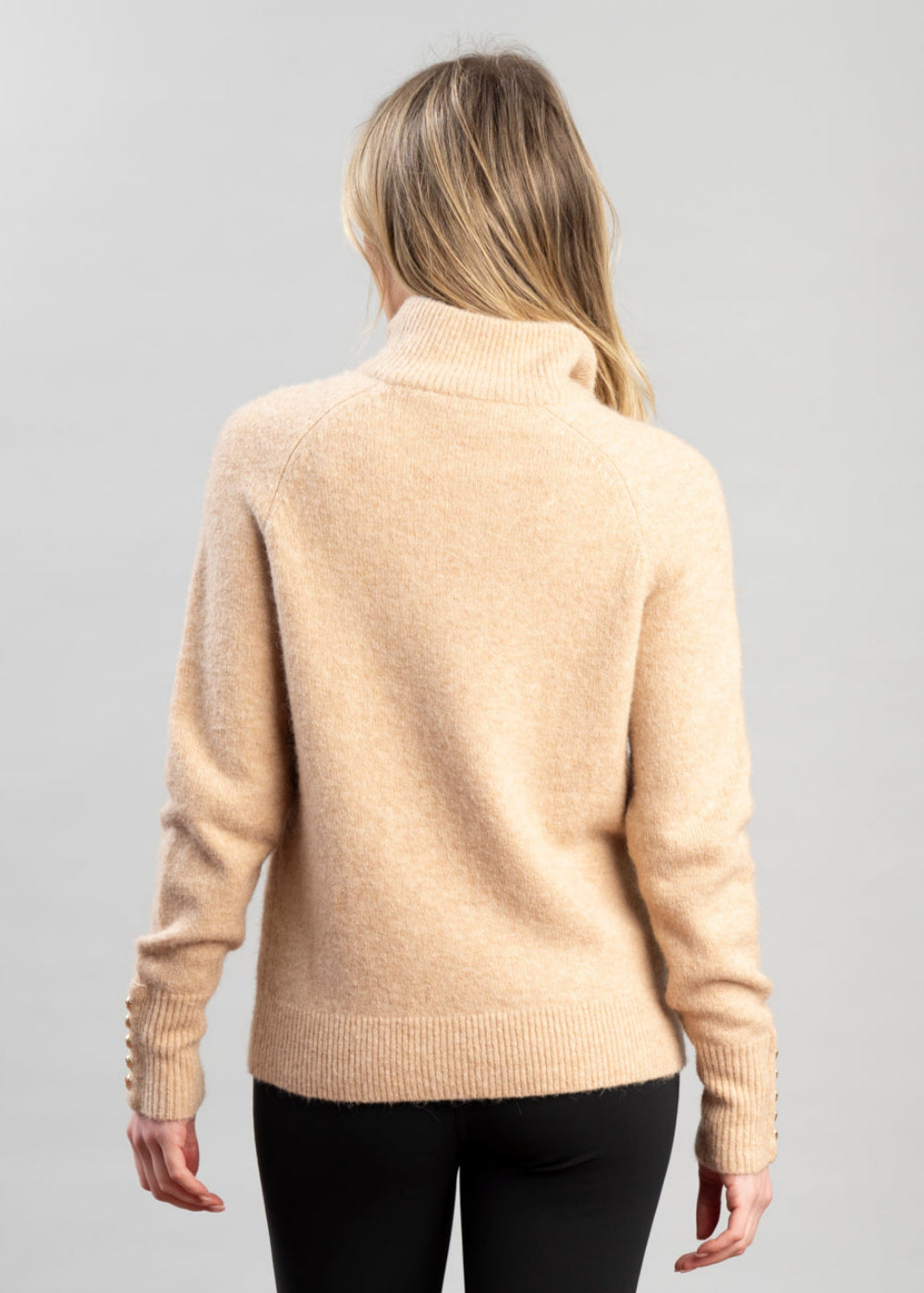 Tori Quarter Zip Knit