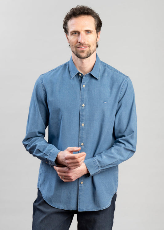 Arno Regular Indigo Shirt