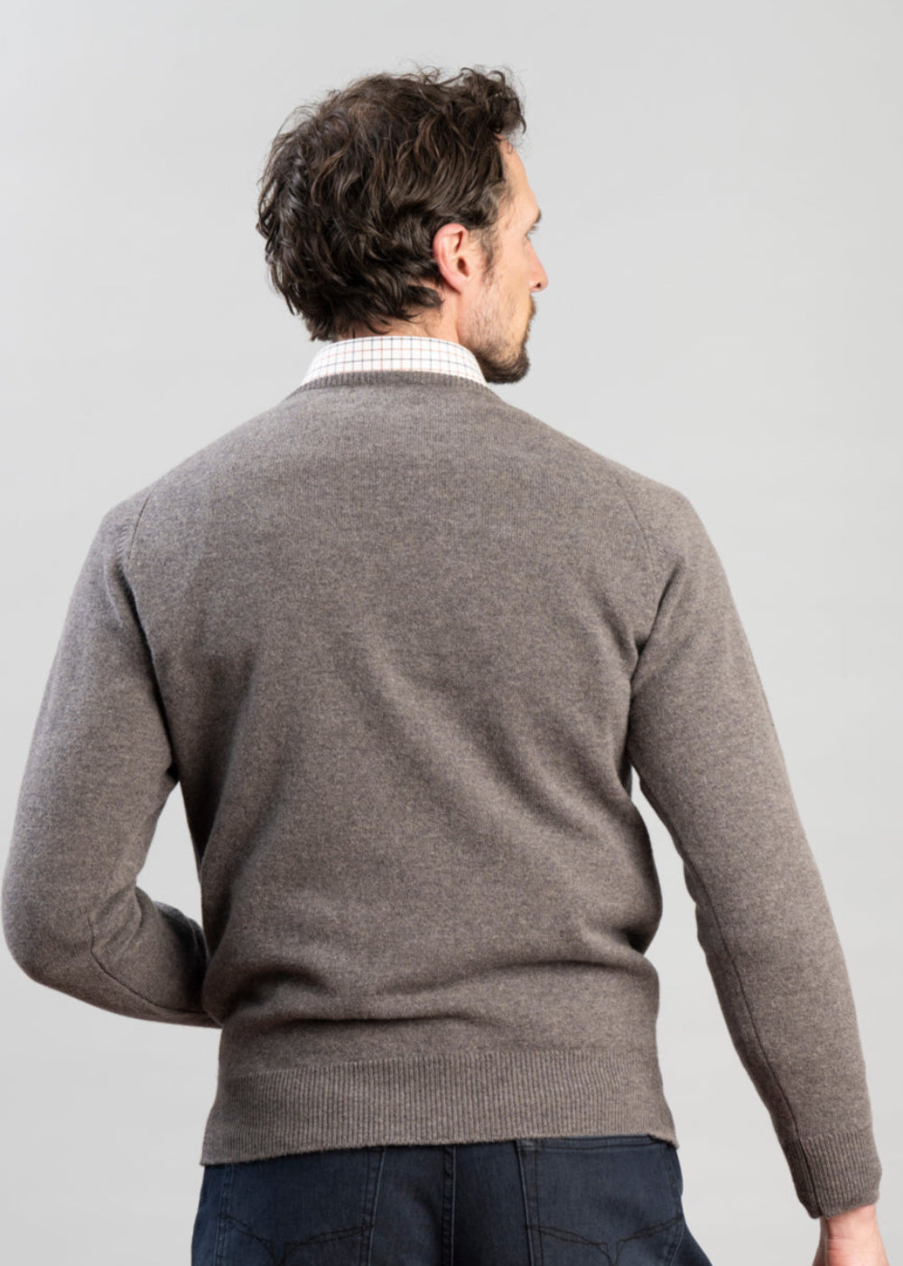 Exclusive Leven 2 Ply Lambswool Crew Neck