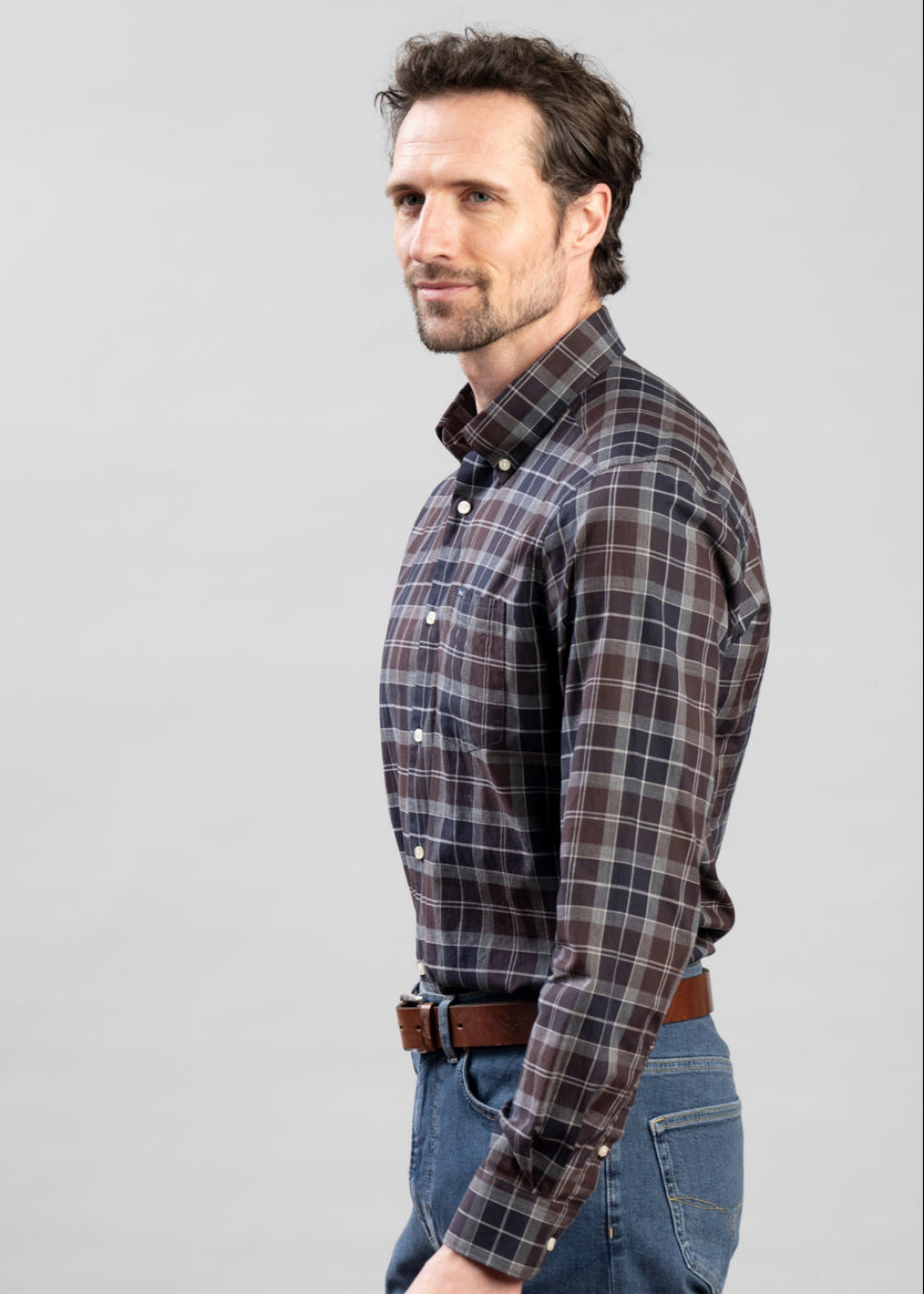 Wetheram Tailored Tartan Shirt
