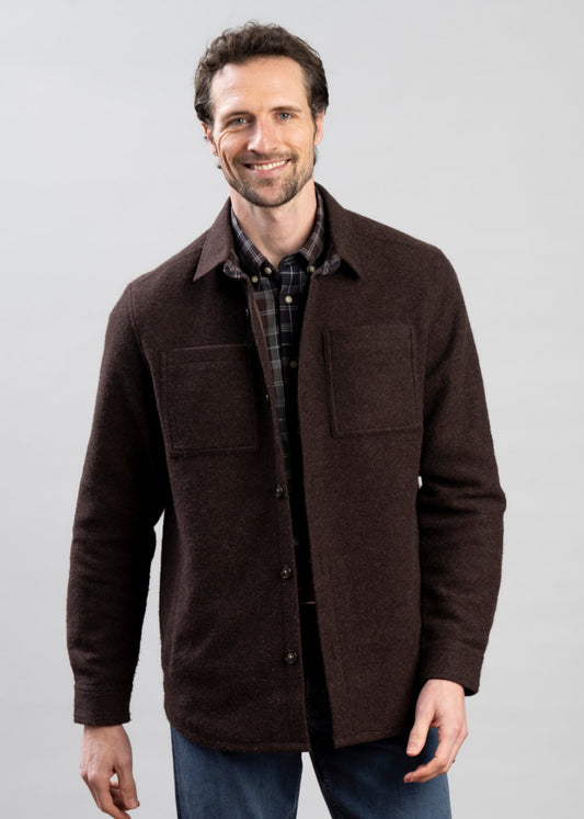 Marlow Tailored Wool Overshirt