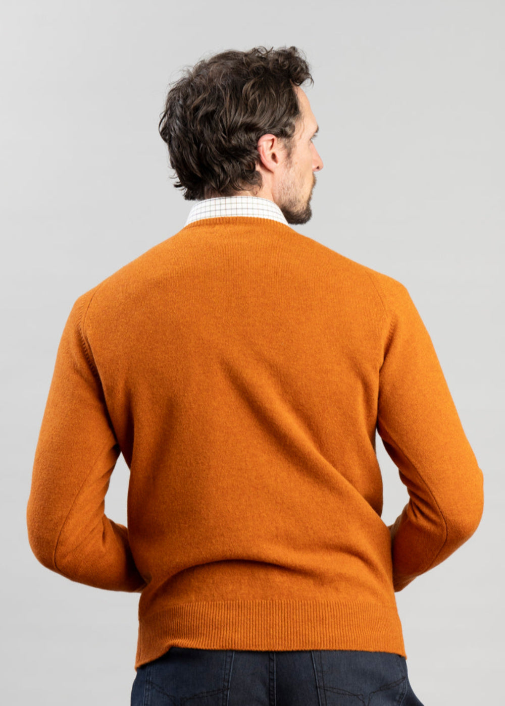 Exclusive Leven 2 Ply Lambswool Crew Neck