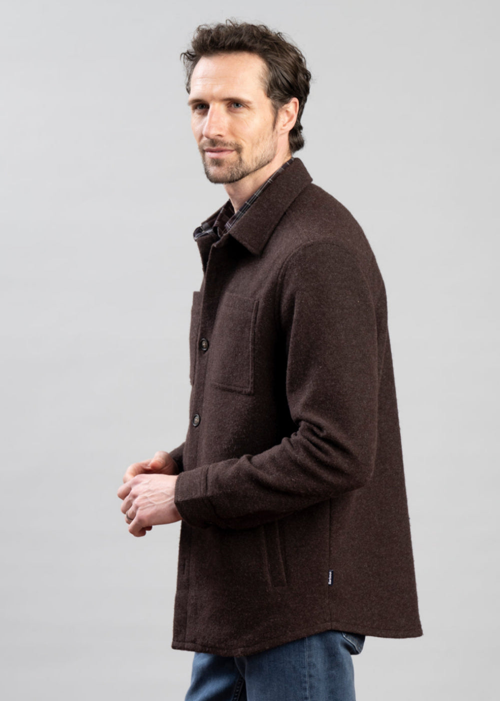 Marlow Tailored Wool Overshirt