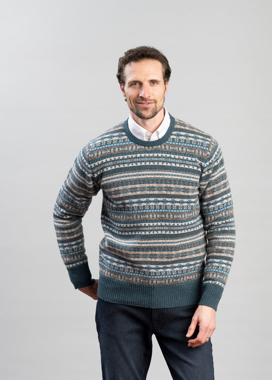 Lambswool Fairisle Crew