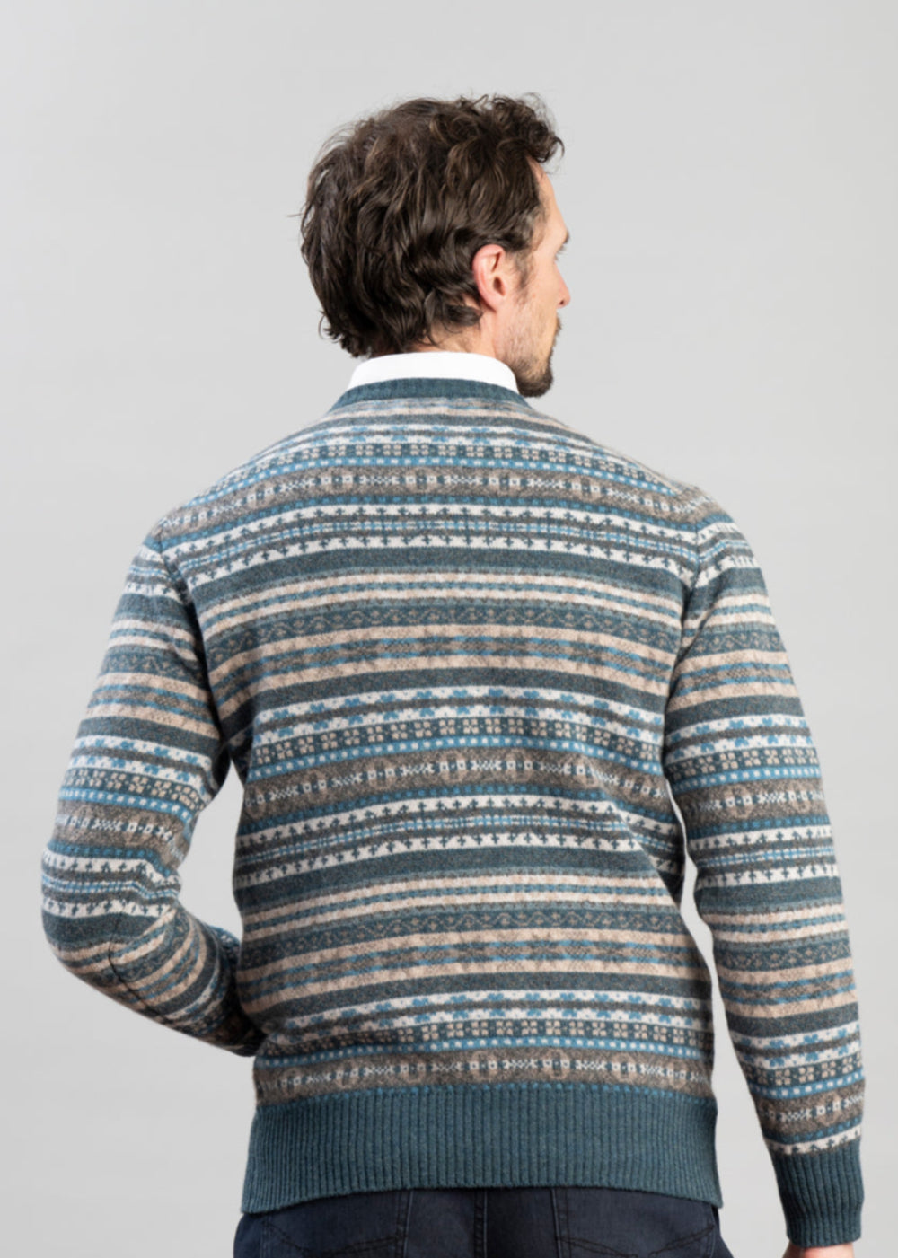 Lambswool Fairisle Crew