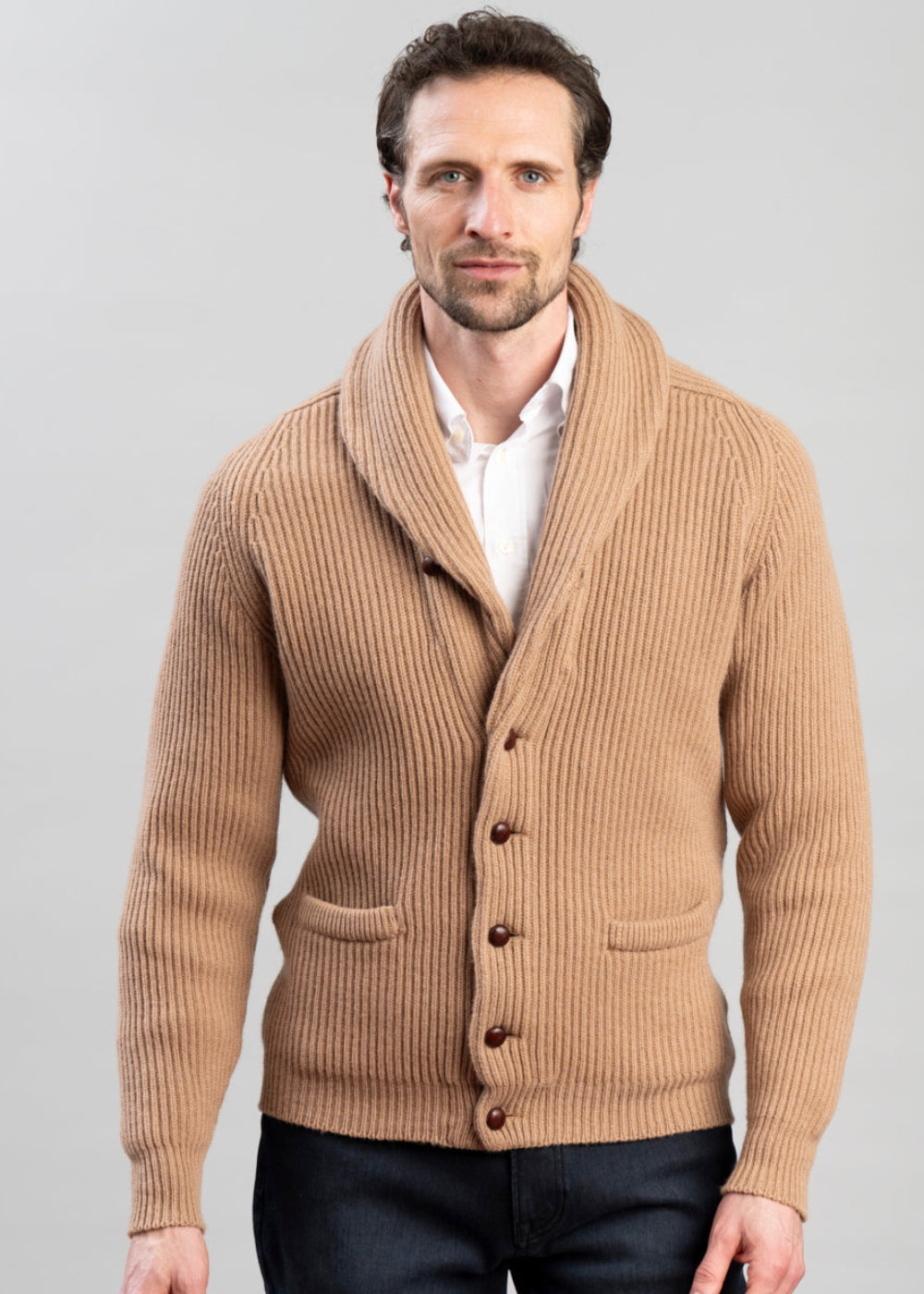 Lambswool Windsor Shawl Jacket