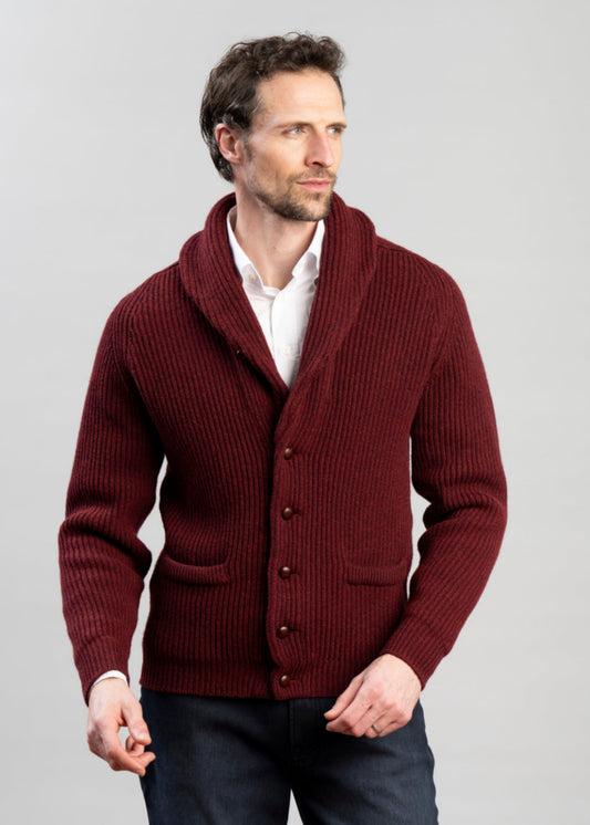 Exclusive Lambswool Windsor Shawl Jacket