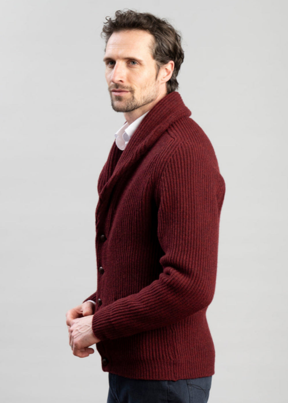 Exclusive Lambswool Windsor Shawl Jacket