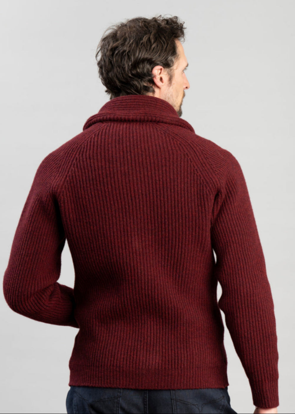 Exclusive Lambswool Windsor Shawl Jacket