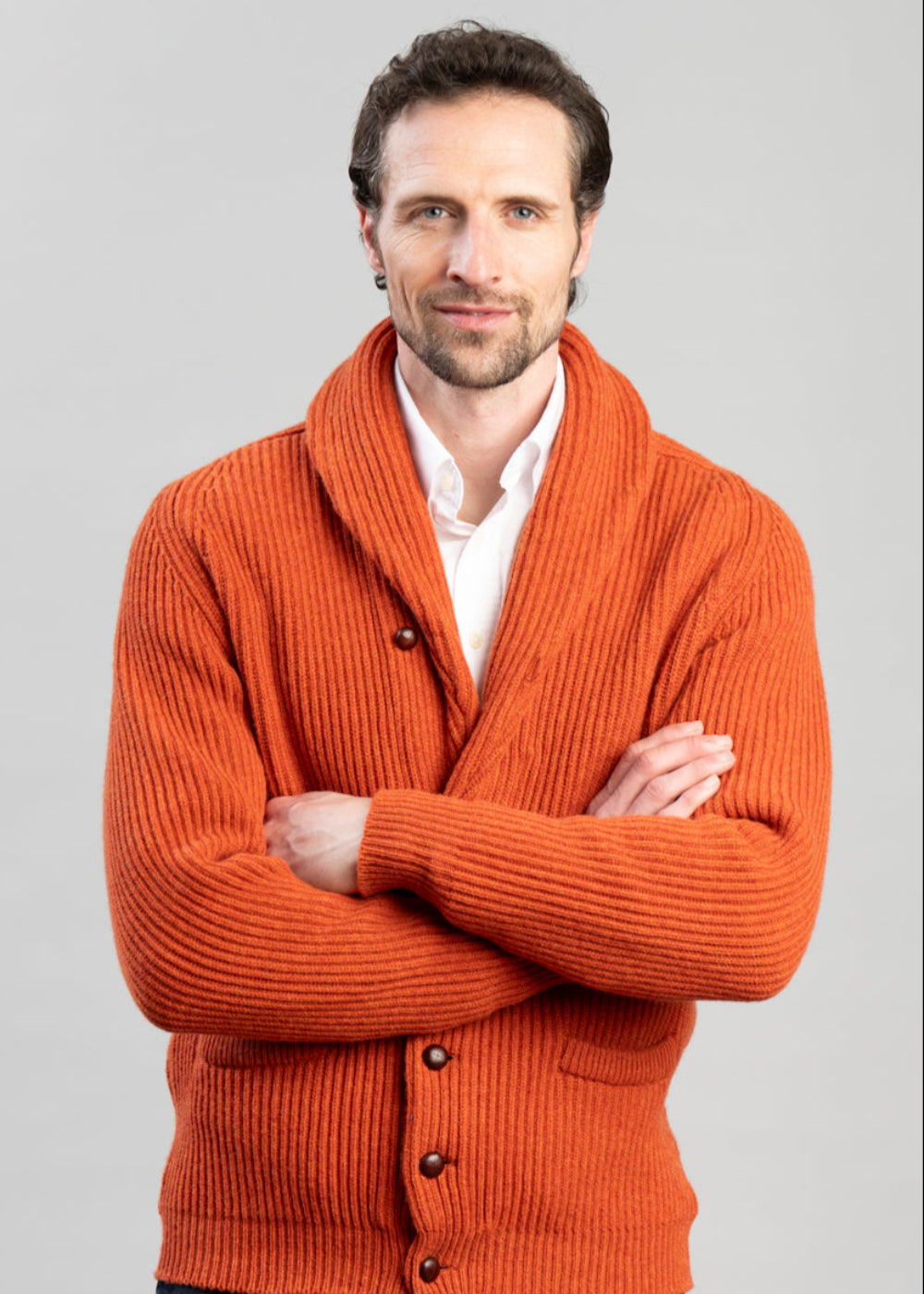 Exclusive Lambswool Windsor Shawl Jacket