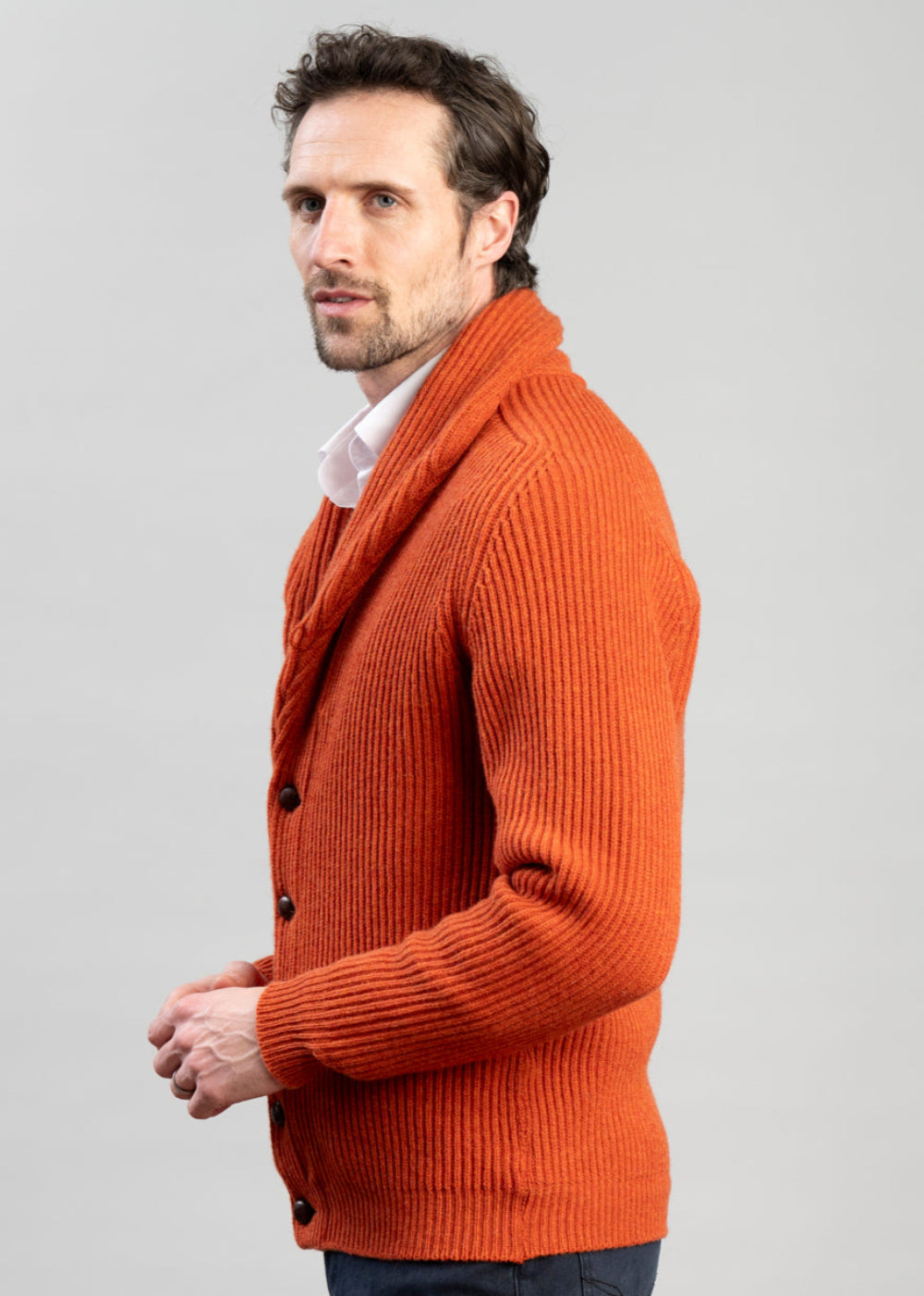 Exclusive Lambswool Windsor Shawl Jacket