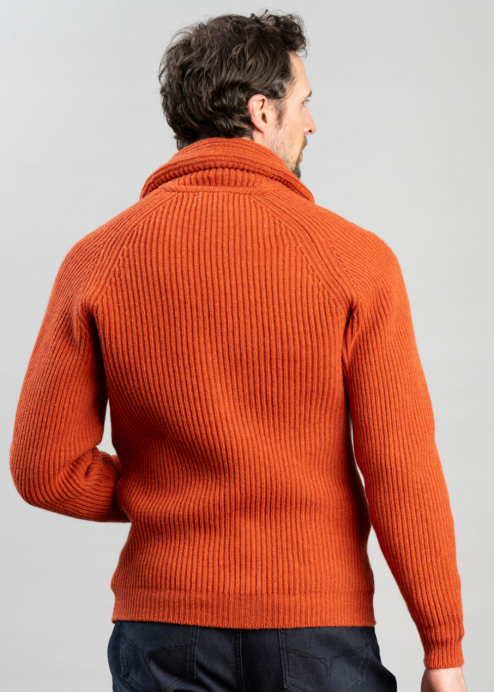 Exclusive Lambswool Windsor Shawl Jacket