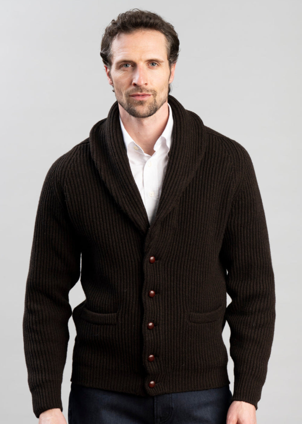 Exclusive Lambswool Windsor Shawl Jacket