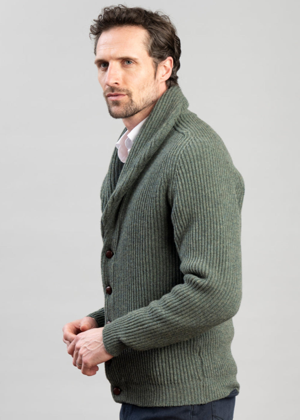 Exclusive Lambswool Windsor Shawl Jacket