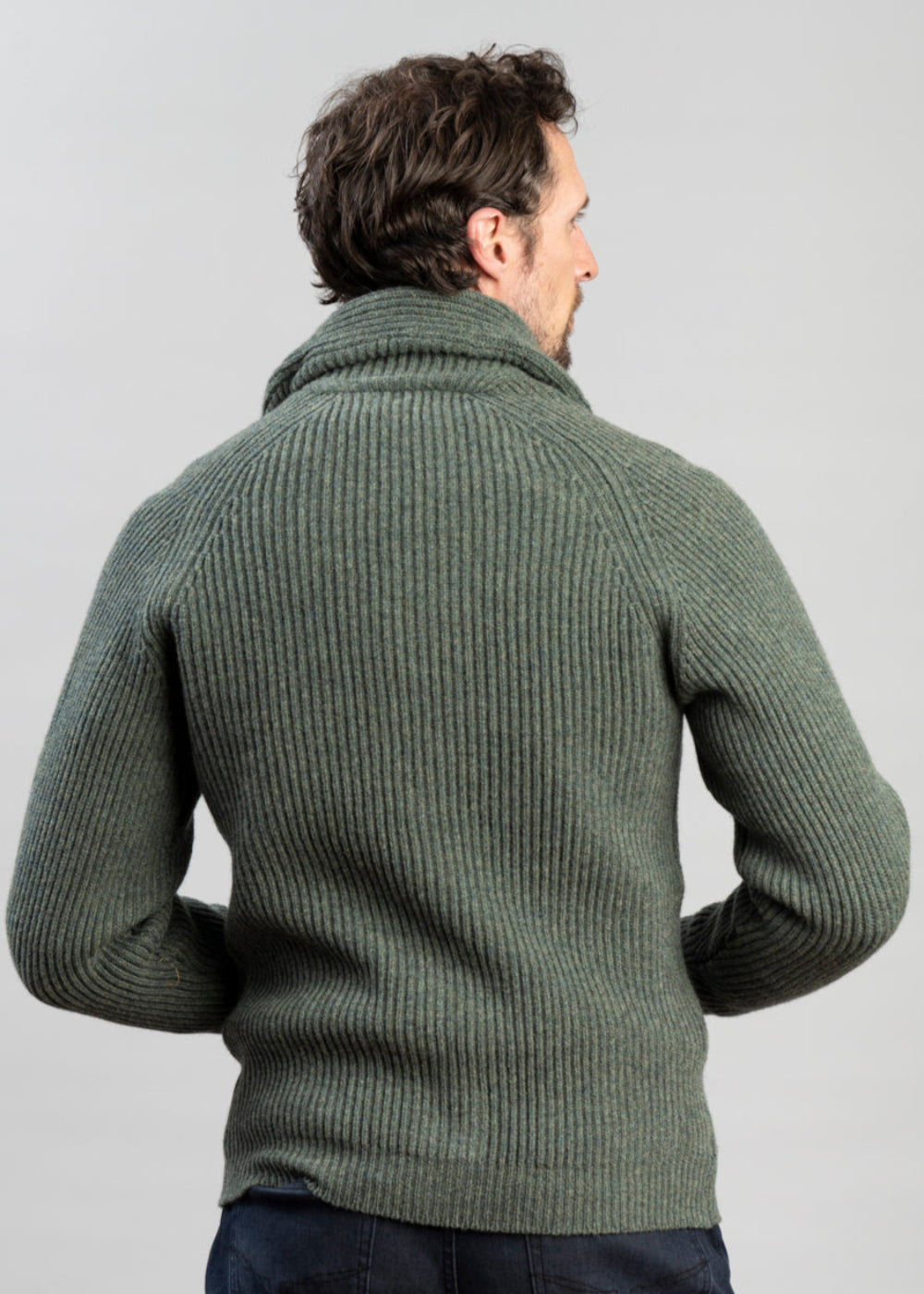 Exclusive Lambswool Windsor Shawl Jacket