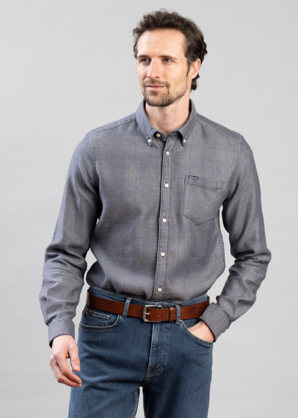 Buckley Tailored Herringbone Shirt