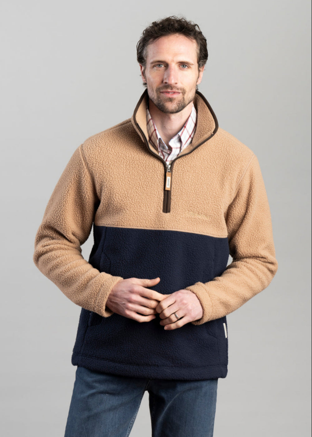 Berkeley Retro Quarter Zip