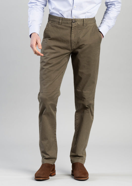Washed  Stretch Twill Trousers
