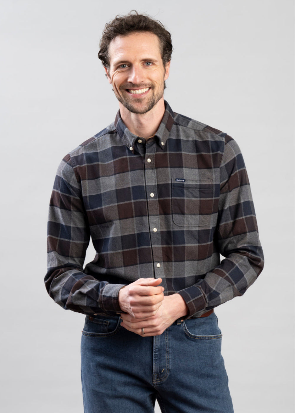 Valley Tailored Checked Shirt