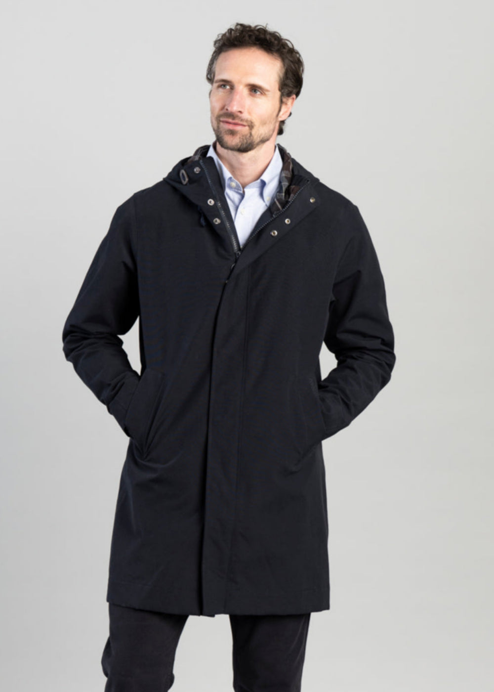 Hooded Lorden Waterproof Mac