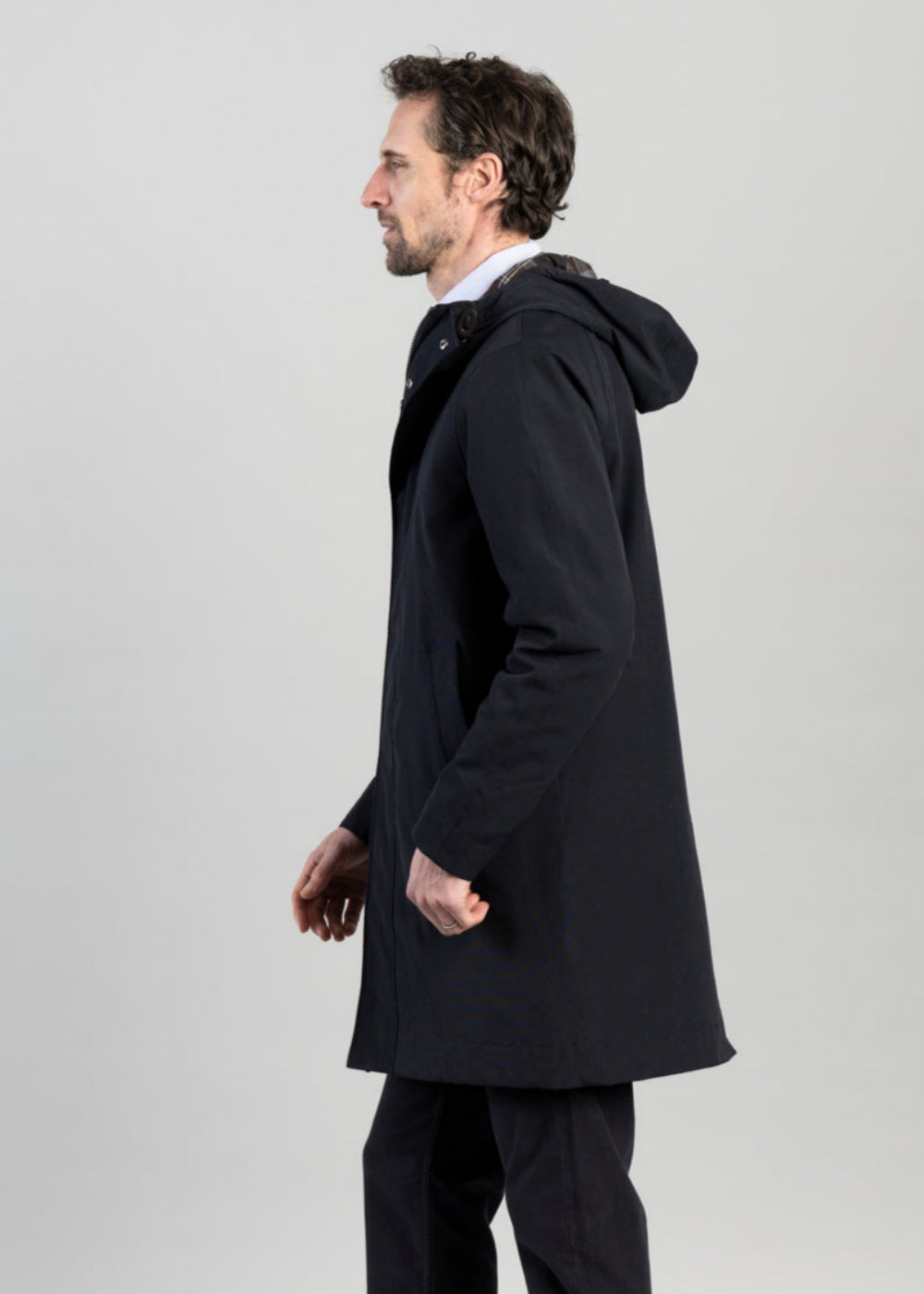 Hooded Lorden Waterproof Mac