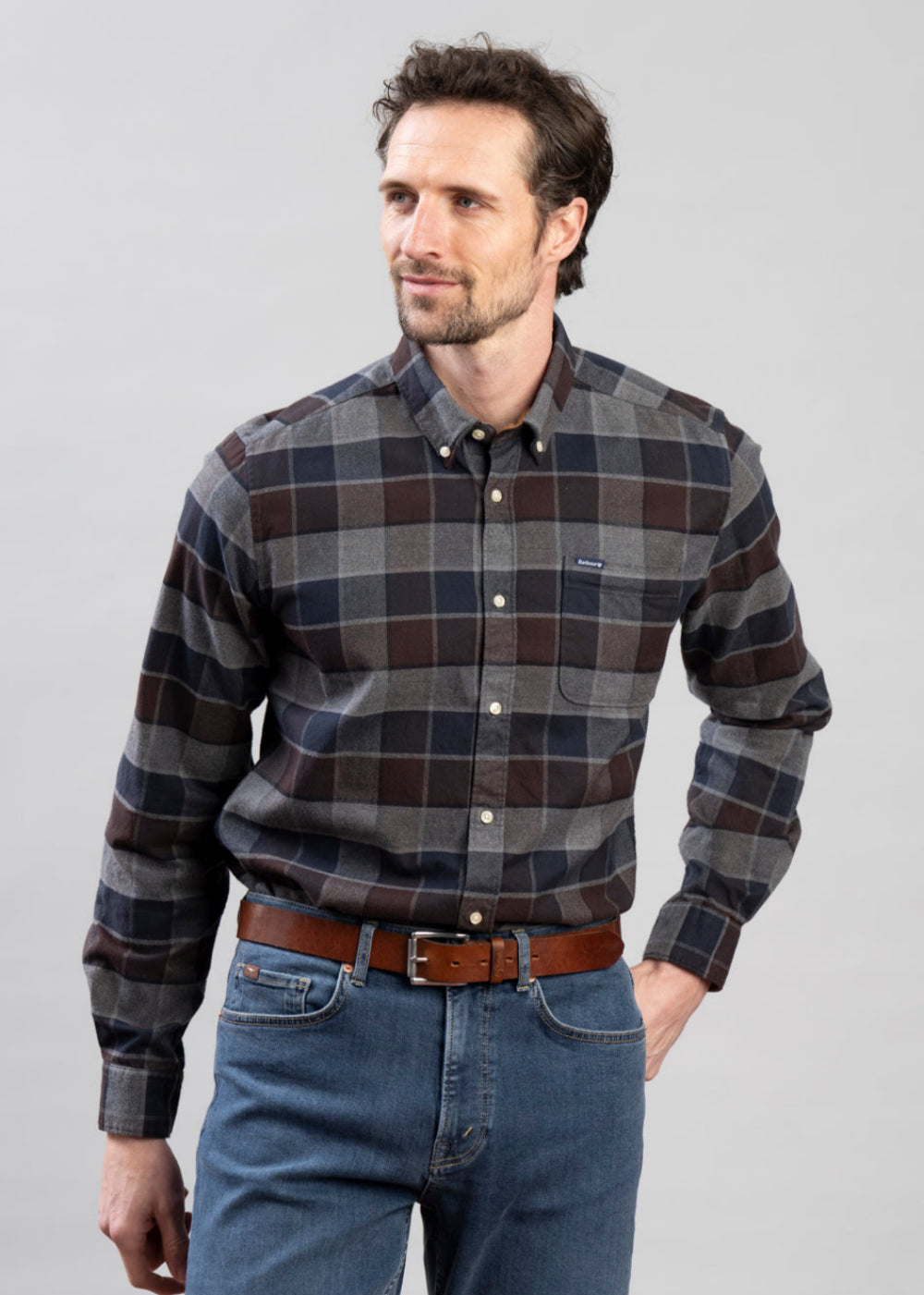 Valley Tailored Checked Shirt