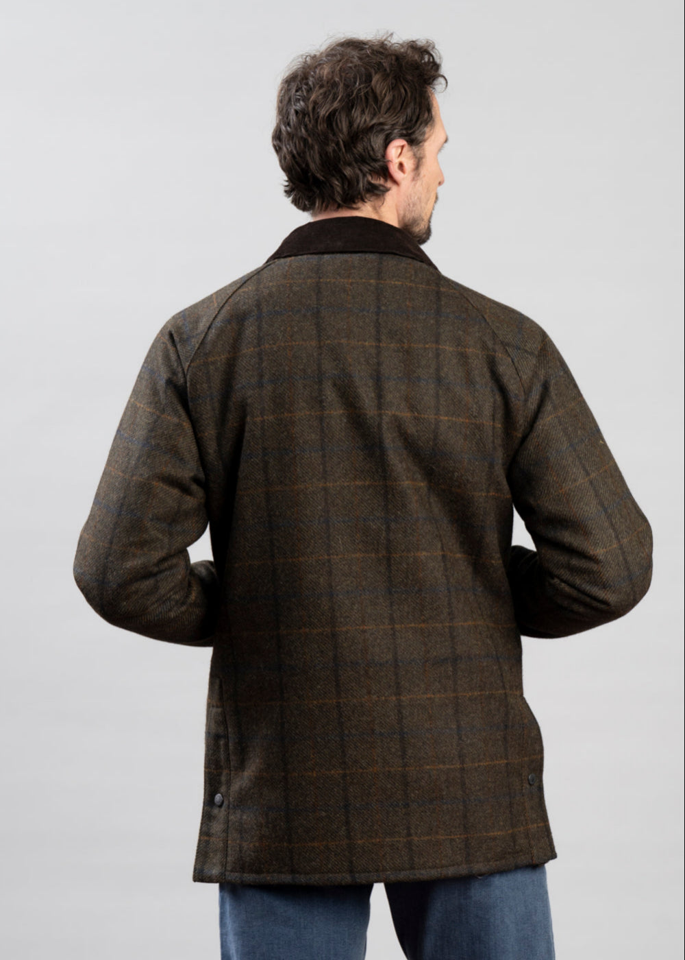 Bedale Check Wool Jacket