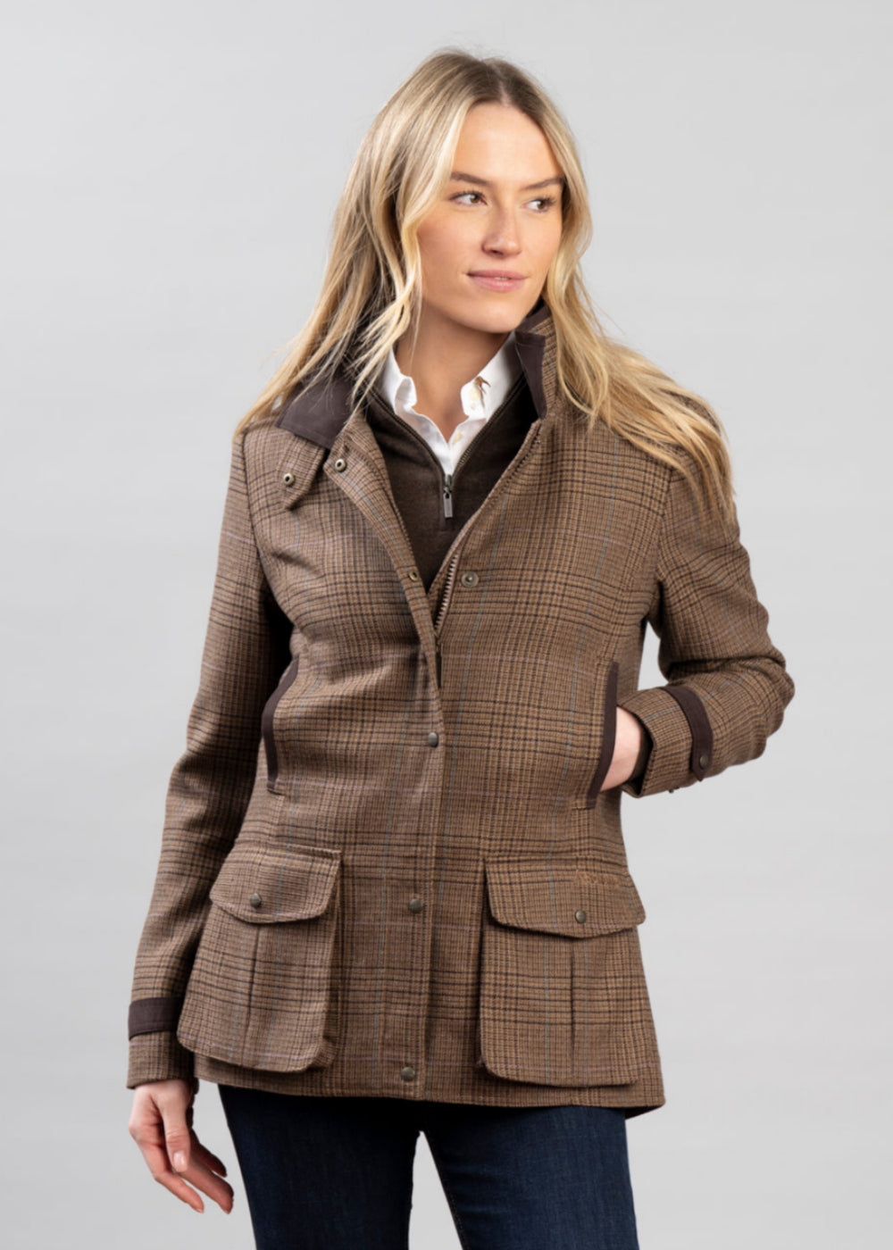 Schoffel Murra Tweed Coat – Teviot Tweed – Humes Outfitters