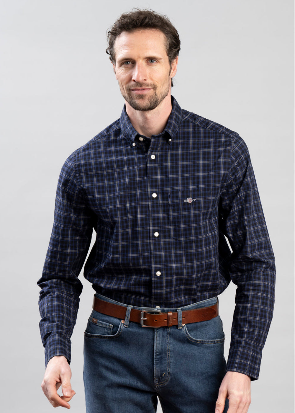 Classic Poplin Check Shirt