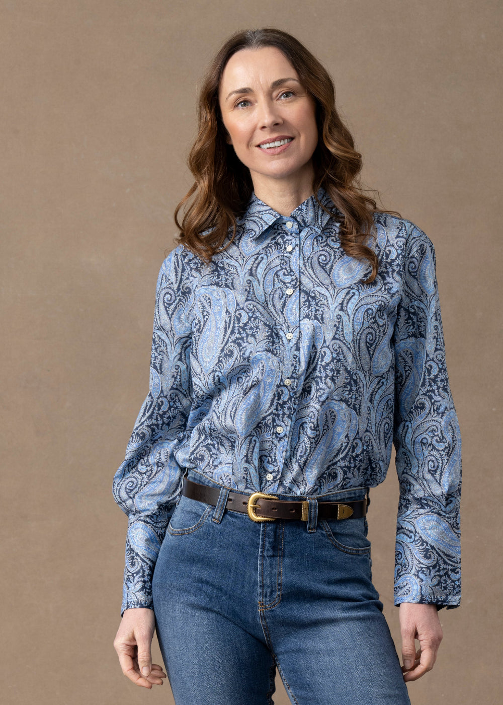 Iris Shirt in Liberty Fabric