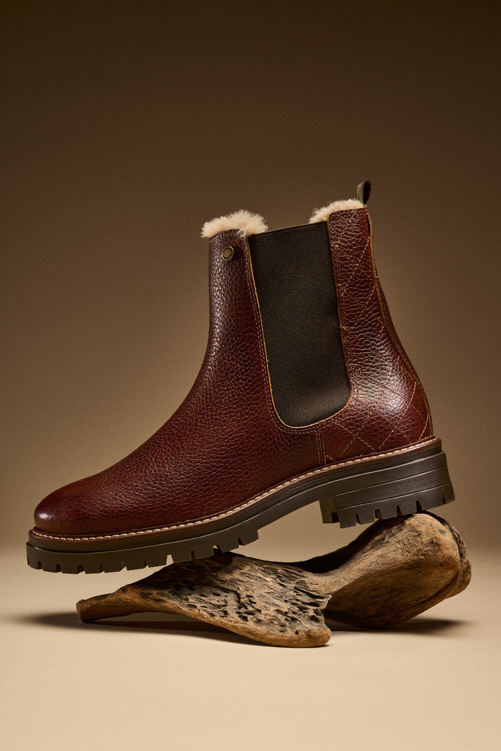 Evie Faux Fur Chelsea Boots