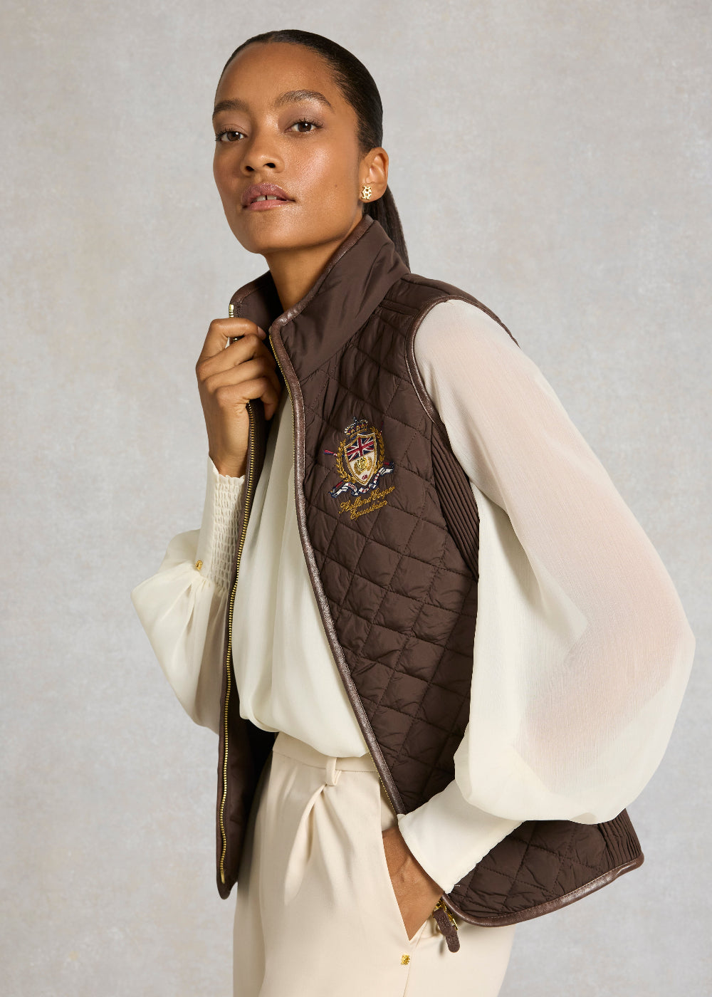 Boughton Diamond Quilt Gilet
