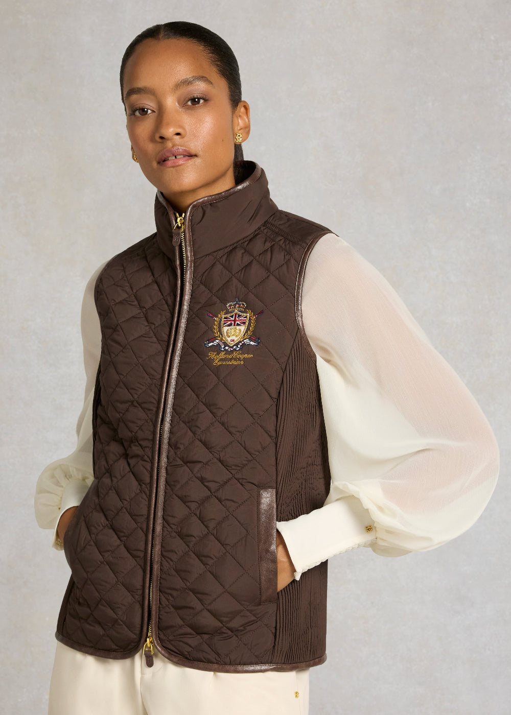 Boughton Diamond Quilt Gilet