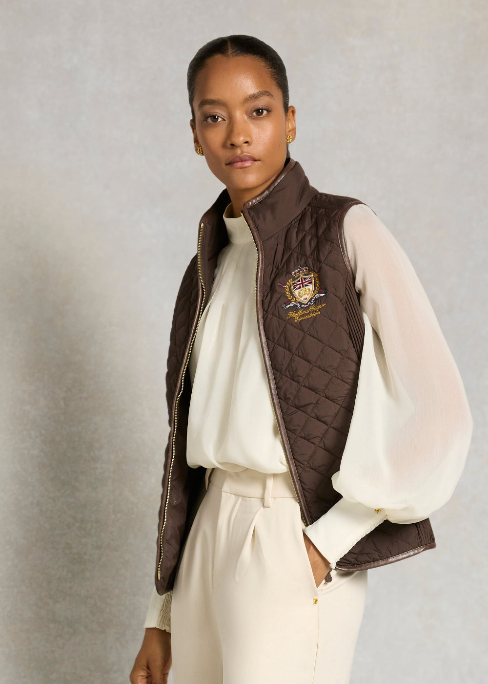 Boughton Diamond Quilt Gilet