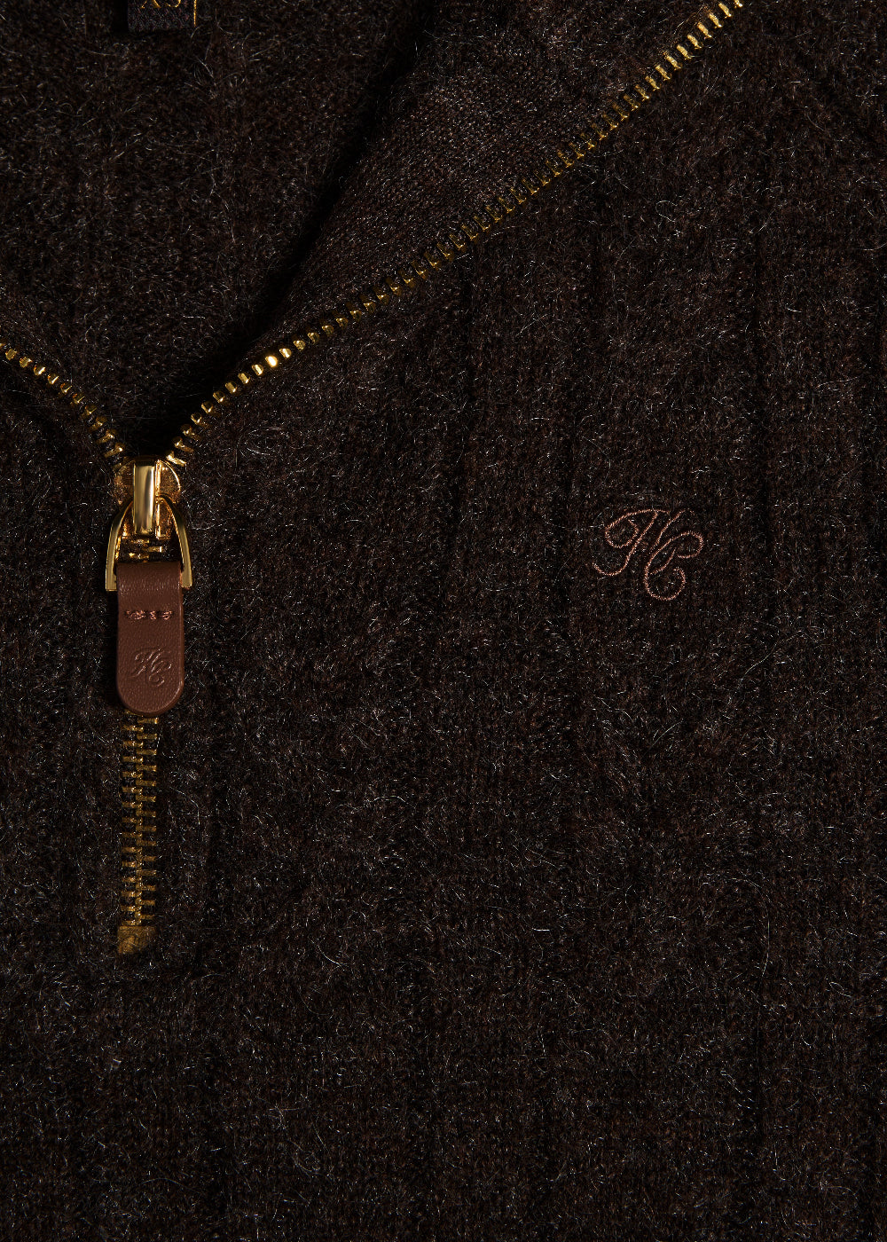 Bridget Quarter Zip Knit
