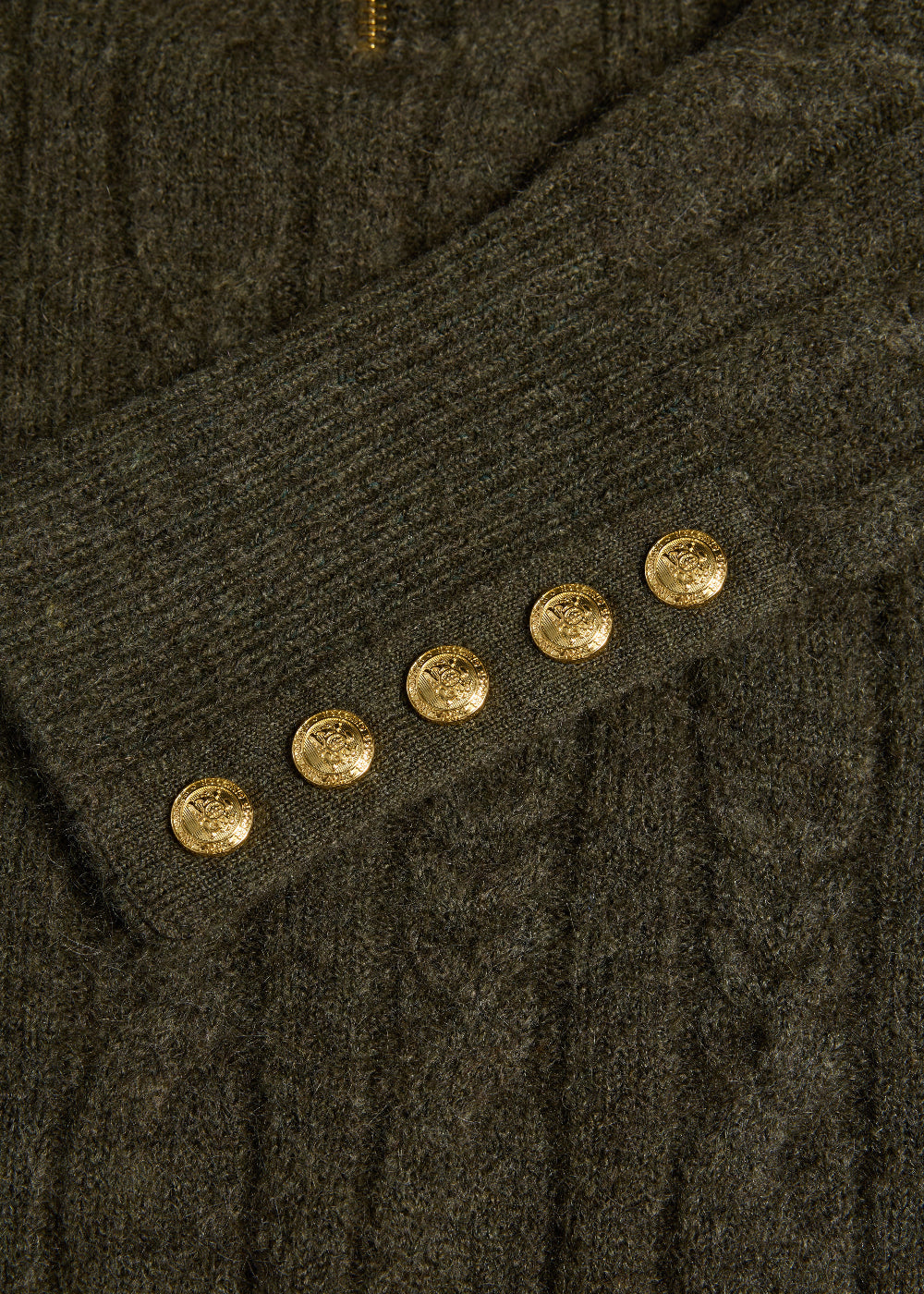 Bridget Quarter Zip Knit