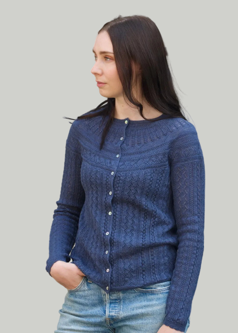 Vaila Yoke Cardigan