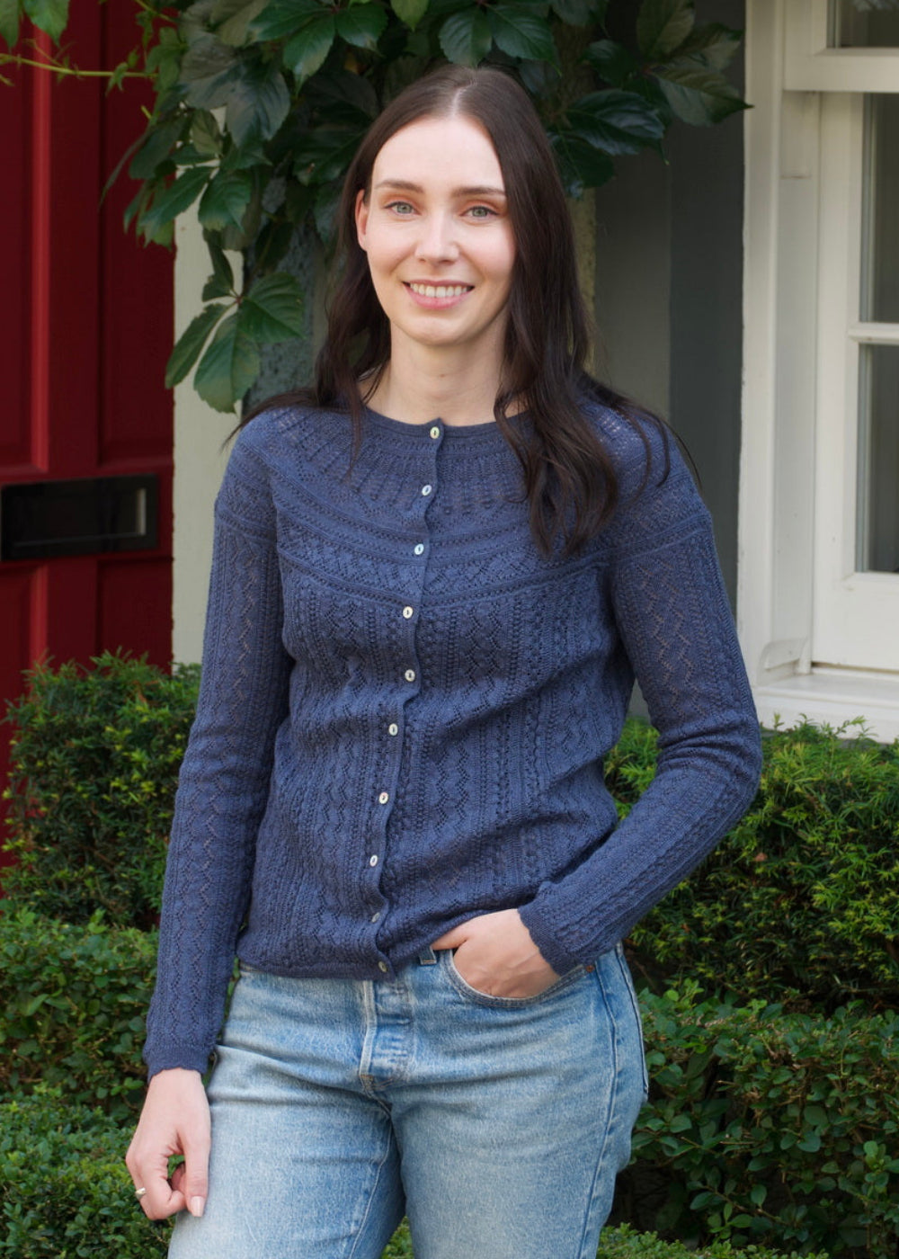 Vaila Yoke Cardigan