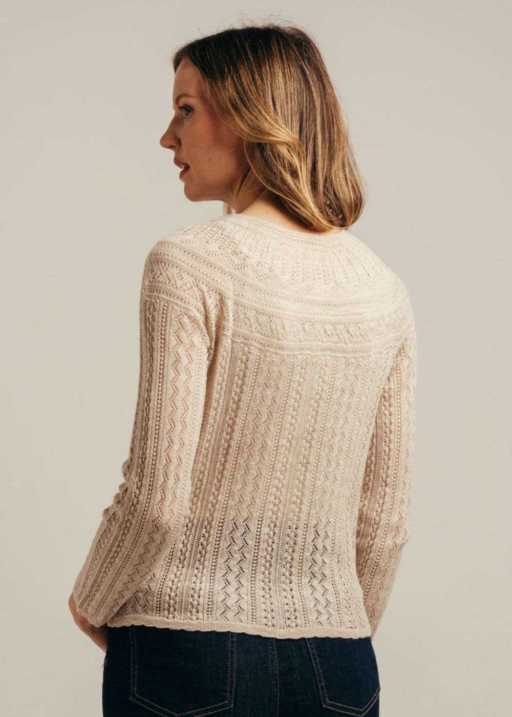 Vaila Yoke Cardigan