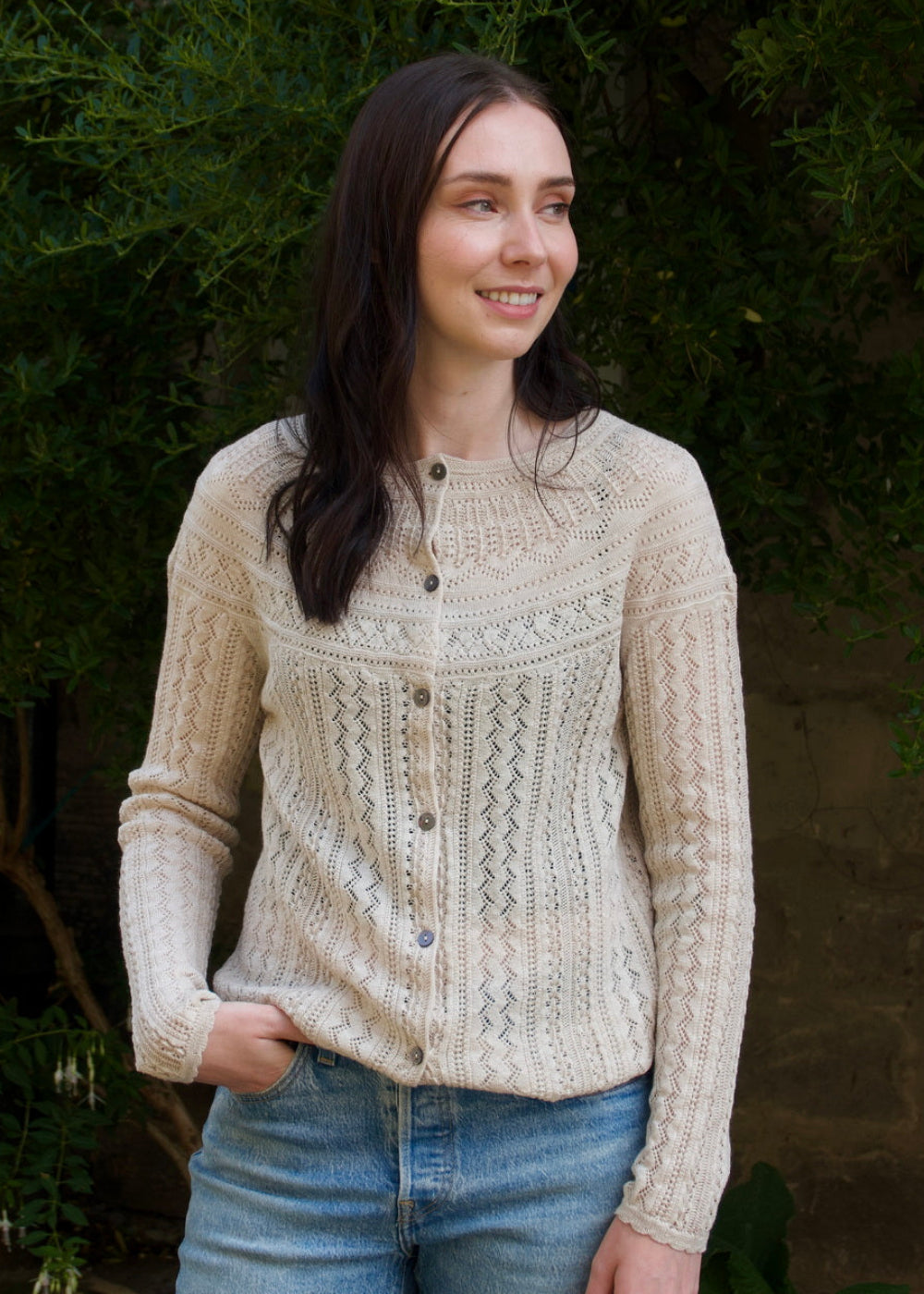 Vaila Yoke Cardigan