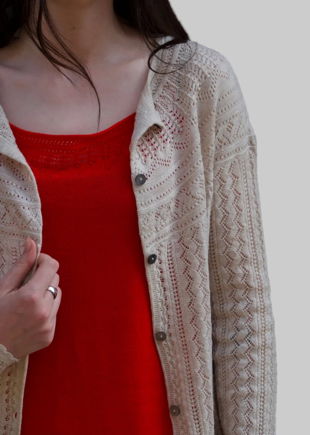 Vaila Yoke Cardigan