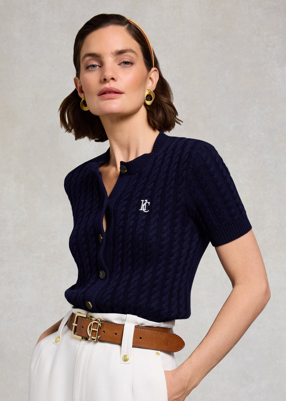 Cotswold Short Sleeve Cardigan