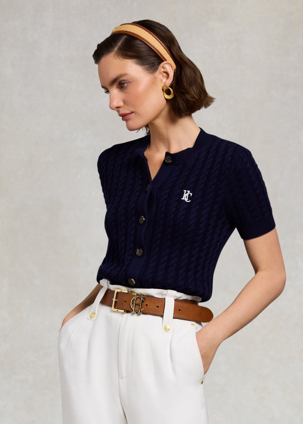 Cotswold Short Sleeve Cardigan