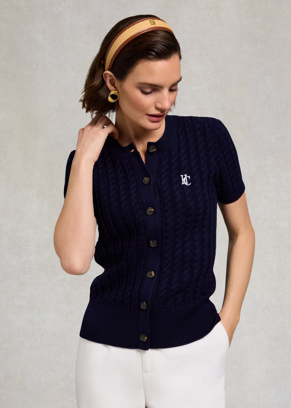 Cotswold Short Sleeve Cardigan