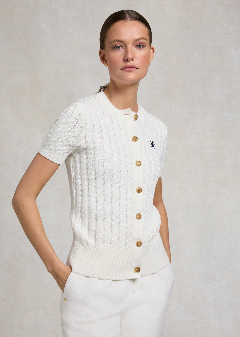 Cotswold Short Sleeve Cardigan