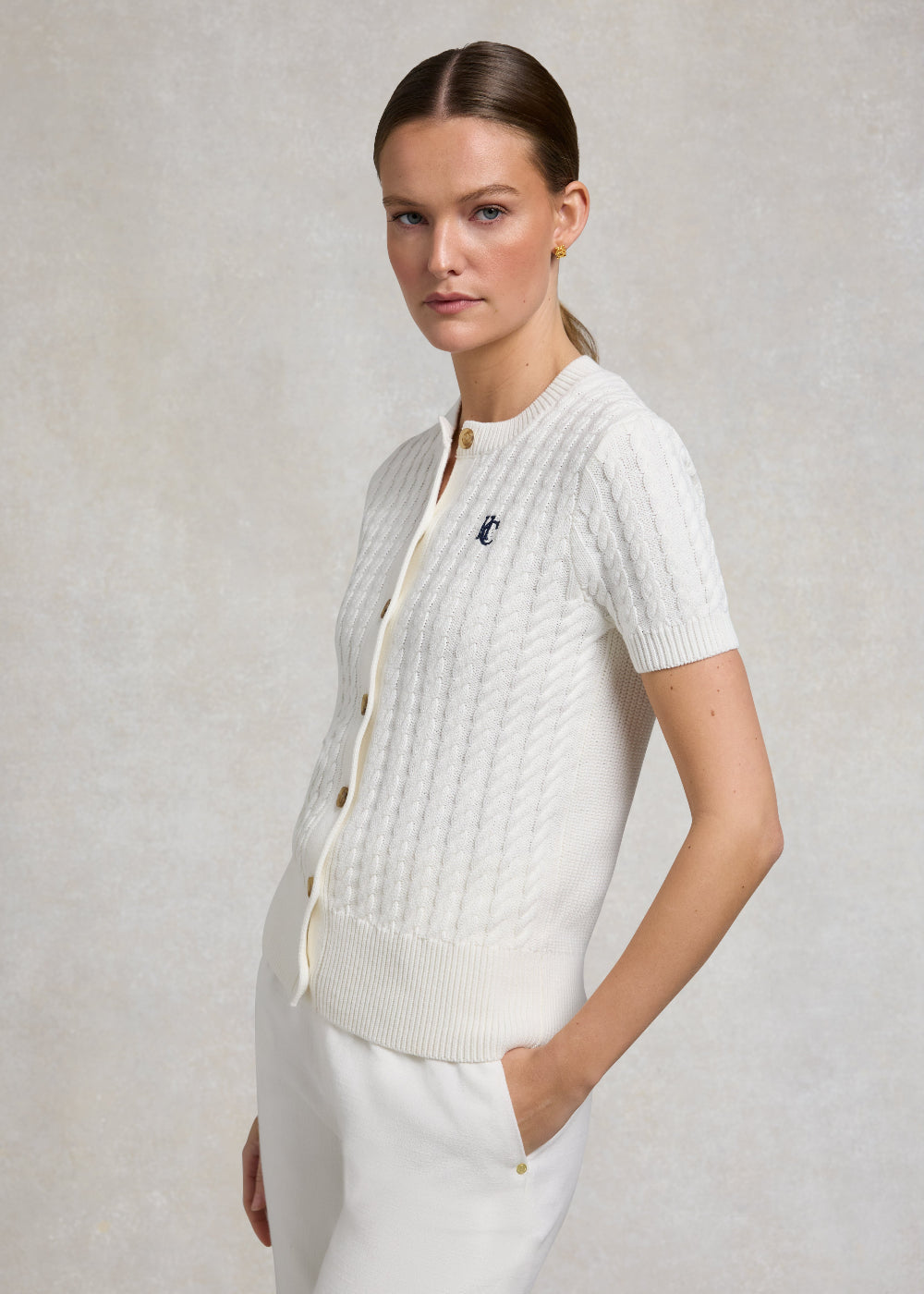 Cotswold Short Sleeve Cardigan