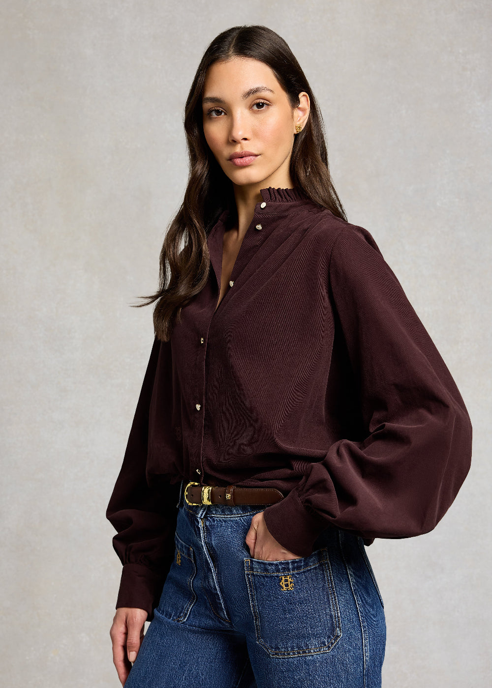 Cord Blouse