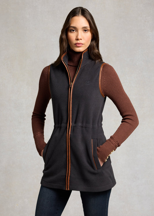 Country Longline Fleece Gilet
