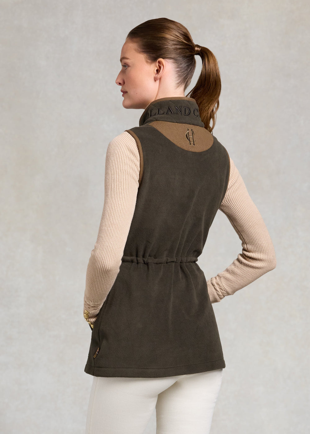 Country Longline Fleece Gilet