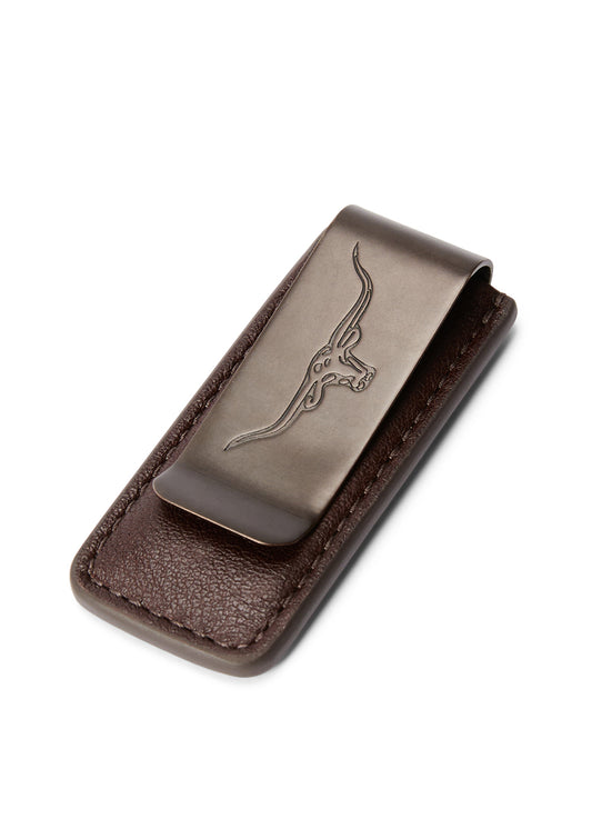 Farrier Leather Money Clip